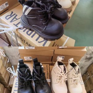 兒童潮酷厚底工裝短靴-12/12收單